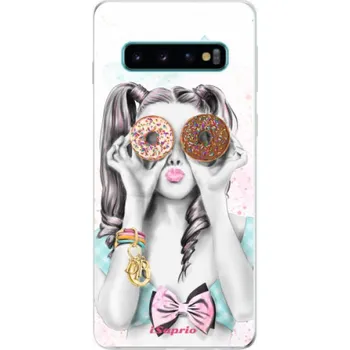 Pouzdro na mobilní telefon Odolné silikonové pouzdro iSaprio - Donuts 10 - Samsung Galaxy S10