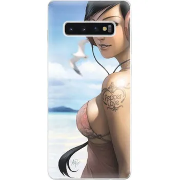 Pouzdro na mobilní telefon Odolné silikonové pouzdro iSaprio - Girl 02 - Samsung Galaxy S10+