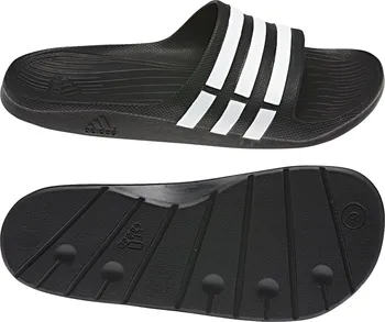 Pánské pantofle Adidas Duramo Slides Core Black/Cloud White