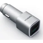 Nokia DC-801 Quick Charge 3.0 nabíječka do auta stříbrnáTech-Protect PC6X6 prodlužovací kabel 2m 6x zásuvka, 3x USB-A 3x USB-C