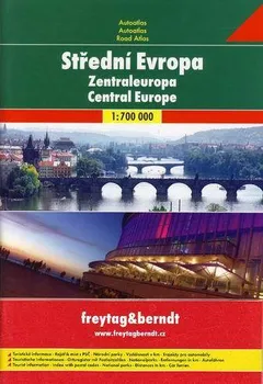 Autoatlas: Střední Evropa 1:700 000 - Freytag & Berndt
