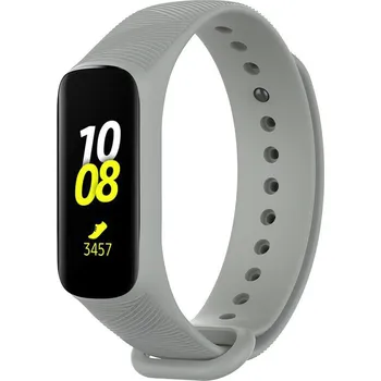 Příslušenství k chytrým hodinkám eses Silikonový řemínek pro Samsung Galaxy Fit E - Šedý