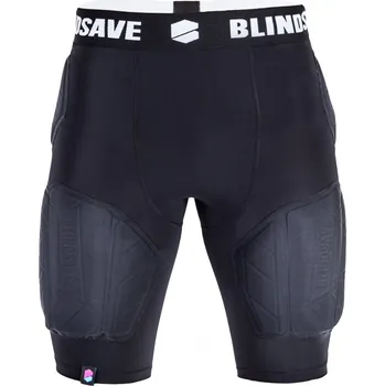 Pánské termoprádlo BlindSave Protection shorts PRO + cup Brankářské šortky XL, černá