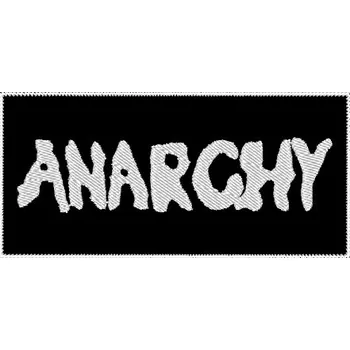 Nášivka nášivka Anarchy - nápis