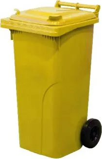 Popelnice Mat popelnice PH ŽL 120 l žlutá