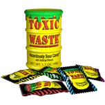 Toxic Waste Yellow Extreme Sour Candy…