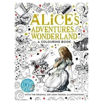 Cizojazyčná kniha Alice´s Adventures in Wonderland a colouring book - Caroll Lewis