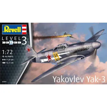 Plastikový model Revell Yakovlev Yak 3 1:72