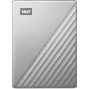 Externí pevný disk Western Digital My Passport Ultra 4 TB stříbrný (WDBFTM0040BSL-WESN)