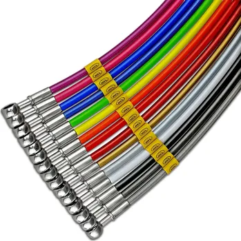 Brzdová hadice Zadní brzdová hadice HEL Kawasaki ER-6N (2006-2011)