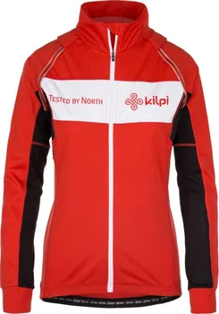 Cyklistická bunda Kilpi Zester-W JL0149KI červená