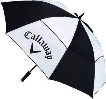 Deštník Callaway Double Canopy Clean černo/bílý 