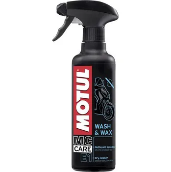 Motokosmetika MOTUL E1 Wash & Wax 0,4L - čistící vosk