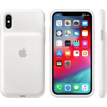 Pouzdro na mobilní telefon Apple Smart Battery pro iPhone XS bílé