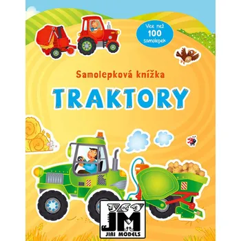 Samolepková knížka: Traktory 100 ks -…