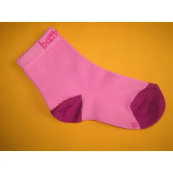 Trepon, ČR Bambusové ponožky Hugo Barva: světlerůžová + tmavěrůžová, Velikost: 19-21 (29-32)