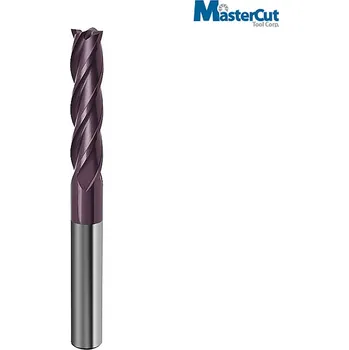 Fréza Fréza válcová čelní 4břitá dl. SK TiAlN D20x75x150 (Fréza tvrdokovová 4břitá DIN6535-HA 2břity do středu TiAlN Dxl 20x75x150)