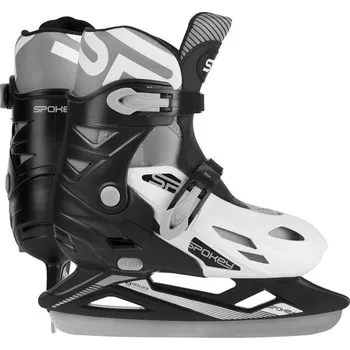 Zimní brusle Recenze Spokey Ripple černé/bílé
