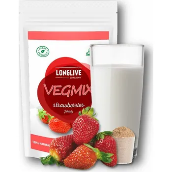 Protein PROTEIN LONGLIVE VEGMIX jahody 90g