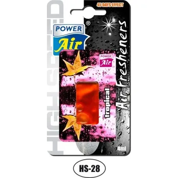 Vůně do auta Osvěžovač vzduchu Power Air High speed Tropical Fruits