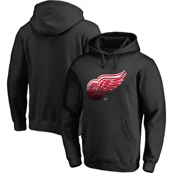 Pánská mikina Fanatics Pánská mikina Detroit Red Wings NHL Midnight Mascot Pullover Hoodie Velikost: S