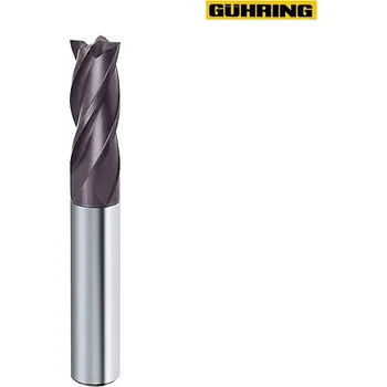 Fréza Fréza válcová čelní 4břitá kr. SK nanoF D11x26x83 (Fréza GUHRING 4břitá DIN6535-HA 2břity do středu nanoF Dxl 11x26x83)