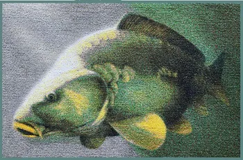 Rohožka Delphin 3D kapr 60 x 40 cm