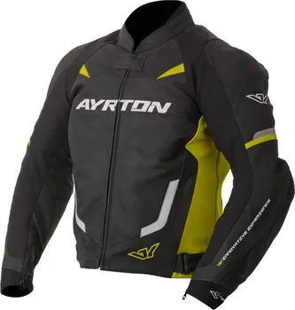 Moto bunda Ayrton Evoline černá/žlutá fluo