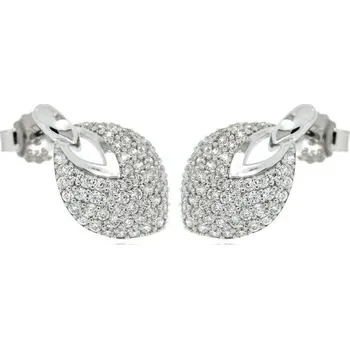 Náušnice Zlatnictví U Kostela Stříbrné náušnice kapky se zirkony 9141 309449882