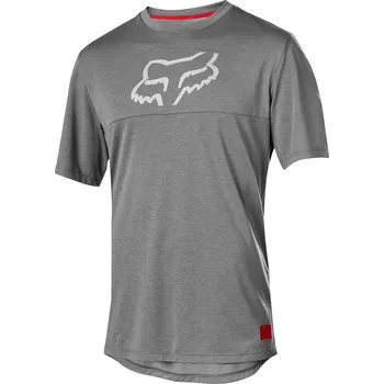 cyklistický dres Dres Fox Youth Ranger DR SS grey vintage XL junior