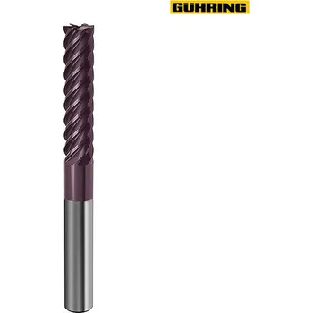 Fréza Fréza dokončovací 6břitá dl. SK nanoF D14x42x100 (Fréza GUHRING 6břitá DIN6535-HA 2břity do středu nanoF Dxl 14x42x100)