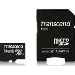 Transcend microSDXC 64 GB Class 10 +…