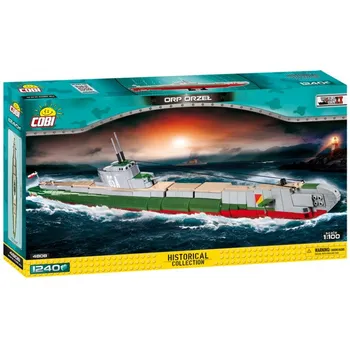 Stavebnice COBI Recenze COBI World War II 4808 ORP Orzel