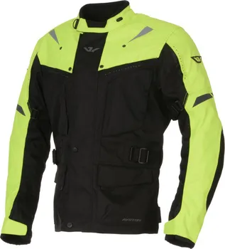 Moto bunda Ayrton Arcon černá/žlutá fluo