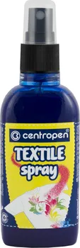 Speciální výtvarná barva Centropen Textile Spray 110 ml modrá