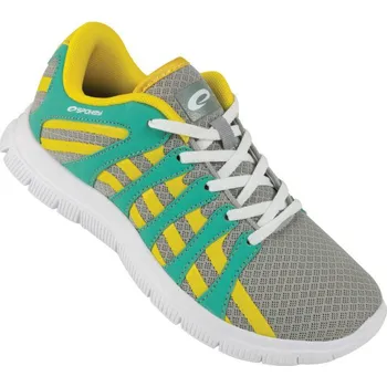 Pánská běžecká obuv Spokey Liberate 7 bílé/žluté