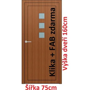 Vchodové dveře Vchodové plastové dveře Soft Ella 75x160 cm - Akce!