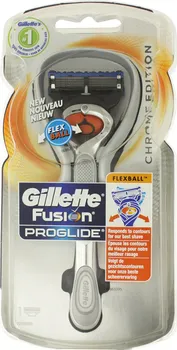 Holítko Gillette Fusion Proglide Flexball Chrome Edition + 1 náhradní hlavice