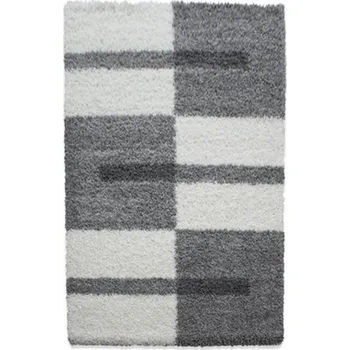 Koberec Ayyildiz Hali Kusový koberec GALA SHAGGY 2505 Light Grey Rozměr 100x200 cm