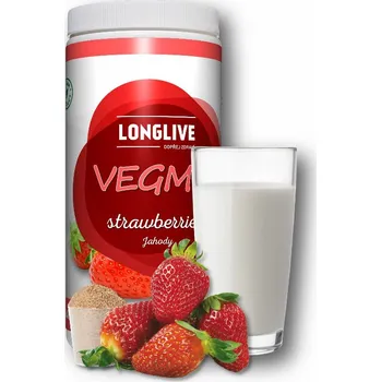 Protein PROTEIN LONGLIVE VEGMIX jahody 690g