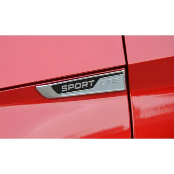 Znak automobilu Škoda Kodiaq-Boční nápis SPORTLINE original levý