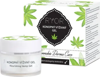 Pleťový krém RYOR Cannabis Care Konopný výživný gel 15 ml