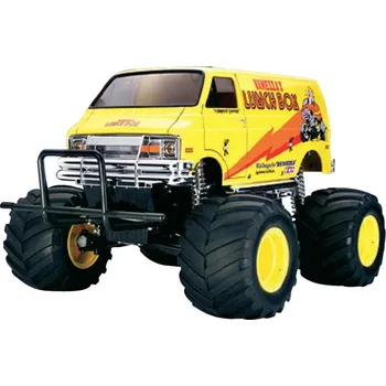 RC model auta Tamiya EP Monstertruck Lunch Box 2WD 1:12 žlutá