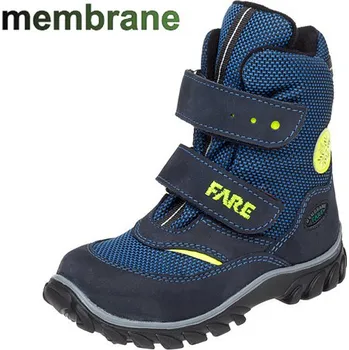 Chlapecká obuv DĚTSKÉ ZIMNÍ NEPROMOKAVÉ BOTY FARE 848206 Dětské velikosti: 24