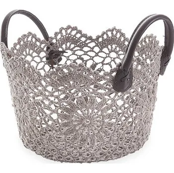 Úložný box Eurofirany Košík ELA 23x23x15 cm Béžový