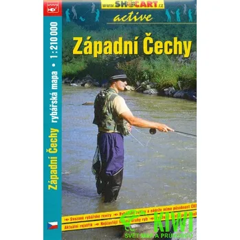 Rybářská mapa Západní Čechy 1:210 000 - SHOCart