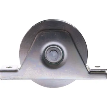 Pohon brány EU PKU10 kolečko do pojízdné brány po kolejnici s V profilem, Ø 100 mm