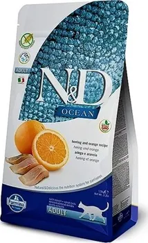 Krmivo pro kočku N&D Grain Free Ocean Cat Adult Herring & Orange