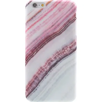 Ochranný kryt z měkkého plastu pro Apple iPhone 6S / 6 - růžový achát