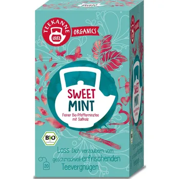 Čaj Teekanne Bio Organics Sweet Mint 20 x 1,5 g